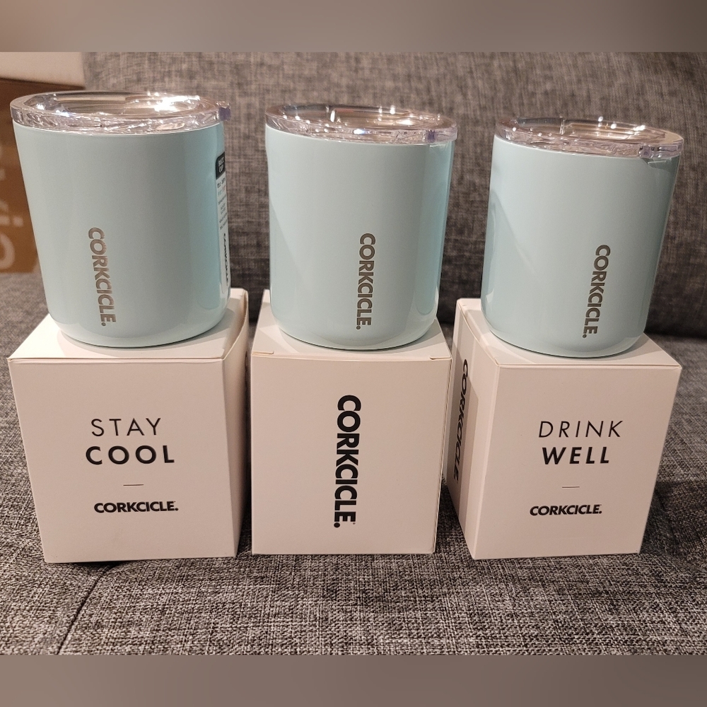3 Corkcicle Buzz Cups